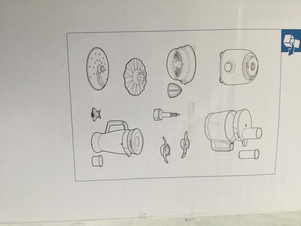 Philips HR7629 Foodprocessor Keukenmachine - Nieuwstaat, Ophalen of Verzenden, Nieuw