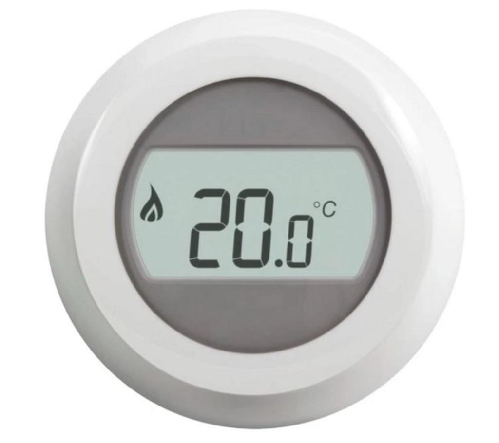 Honeywell Round draadloze kamerthermostaat, Doe-het-zelf en Verbouw, Thermostaten, Ophalen, Zo goed als nieuw