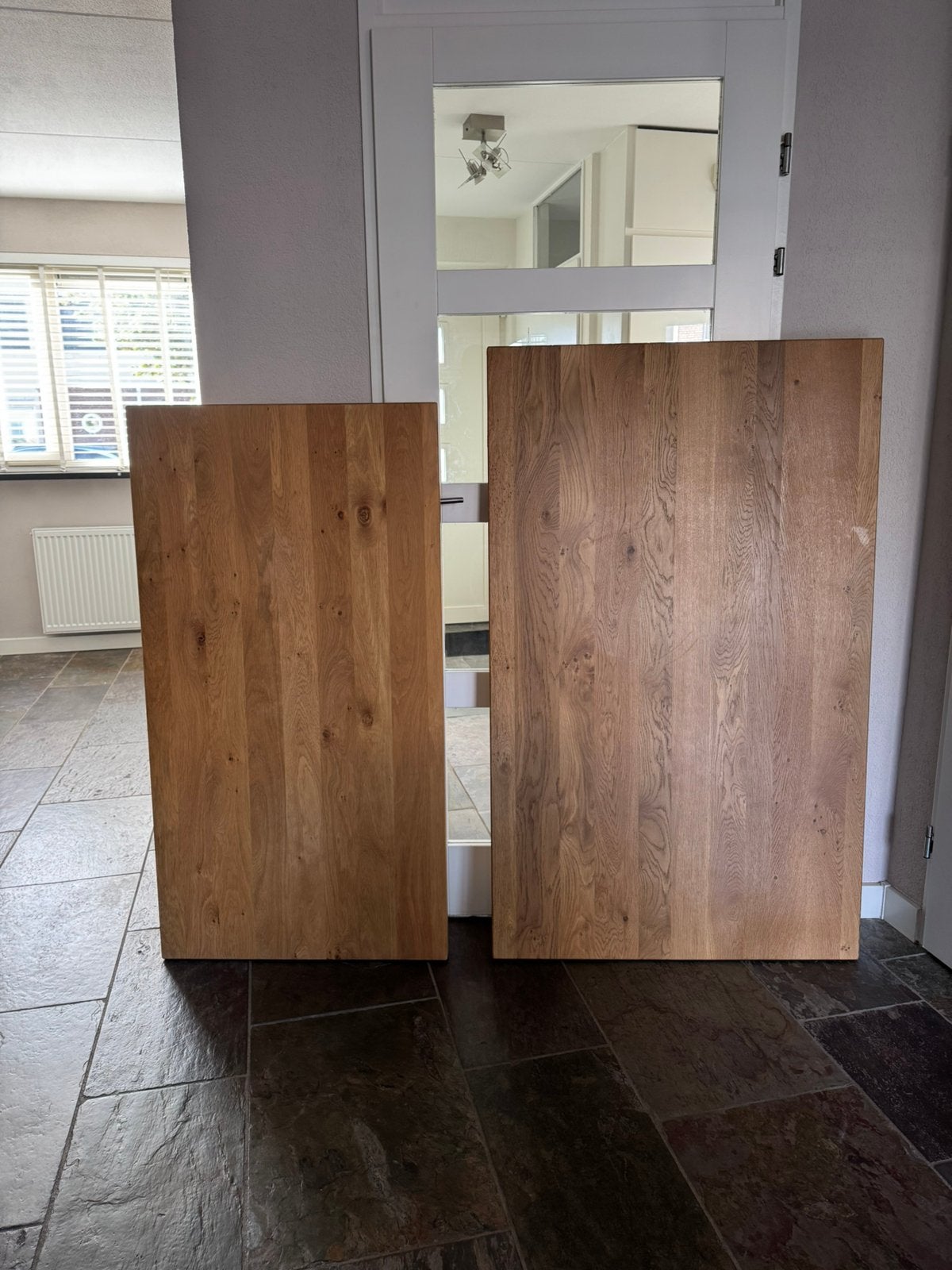 Hardhouten panelen (eiken), Ophalen, Gebruikt, Hout, 20 tot 50 mm