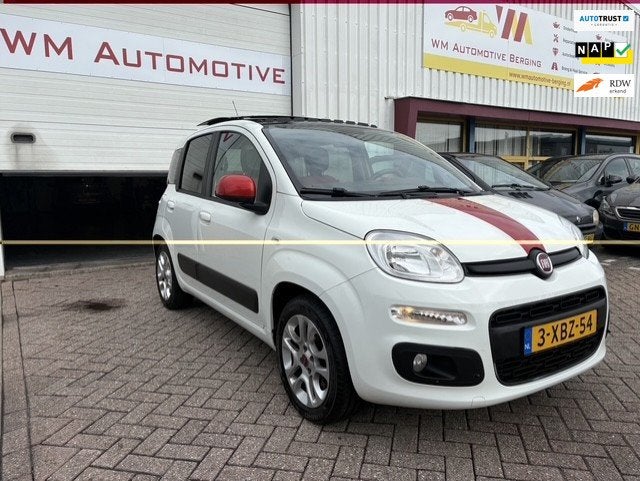 Fiat Panda 0.9 TwinAir panaramadak, Auto's, Voorwielaandrijving, Stof, Gebruikt, Panda