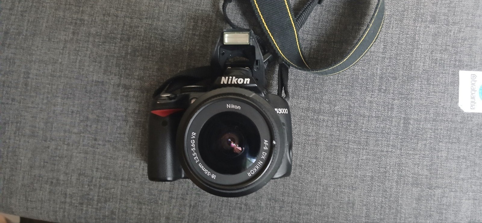Nikon D3000 spiegelreflexcamera met 18-55mm VR lens, Audio, Tv en Foto, Fotocamera's Digitaal, Gebruikt, Spiegelreflex, Verzenden