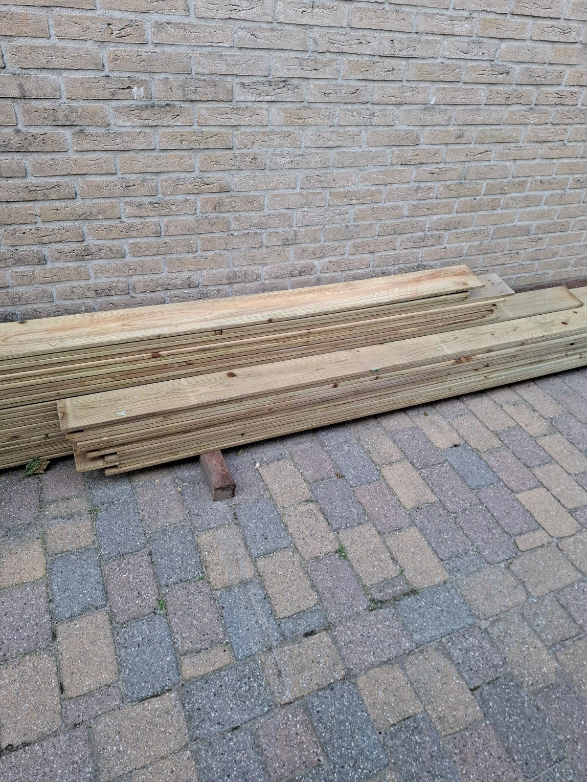 Geïmpregneerde tuinplanken, Ophalen, Nieuw, 250 cm of meer, Planken