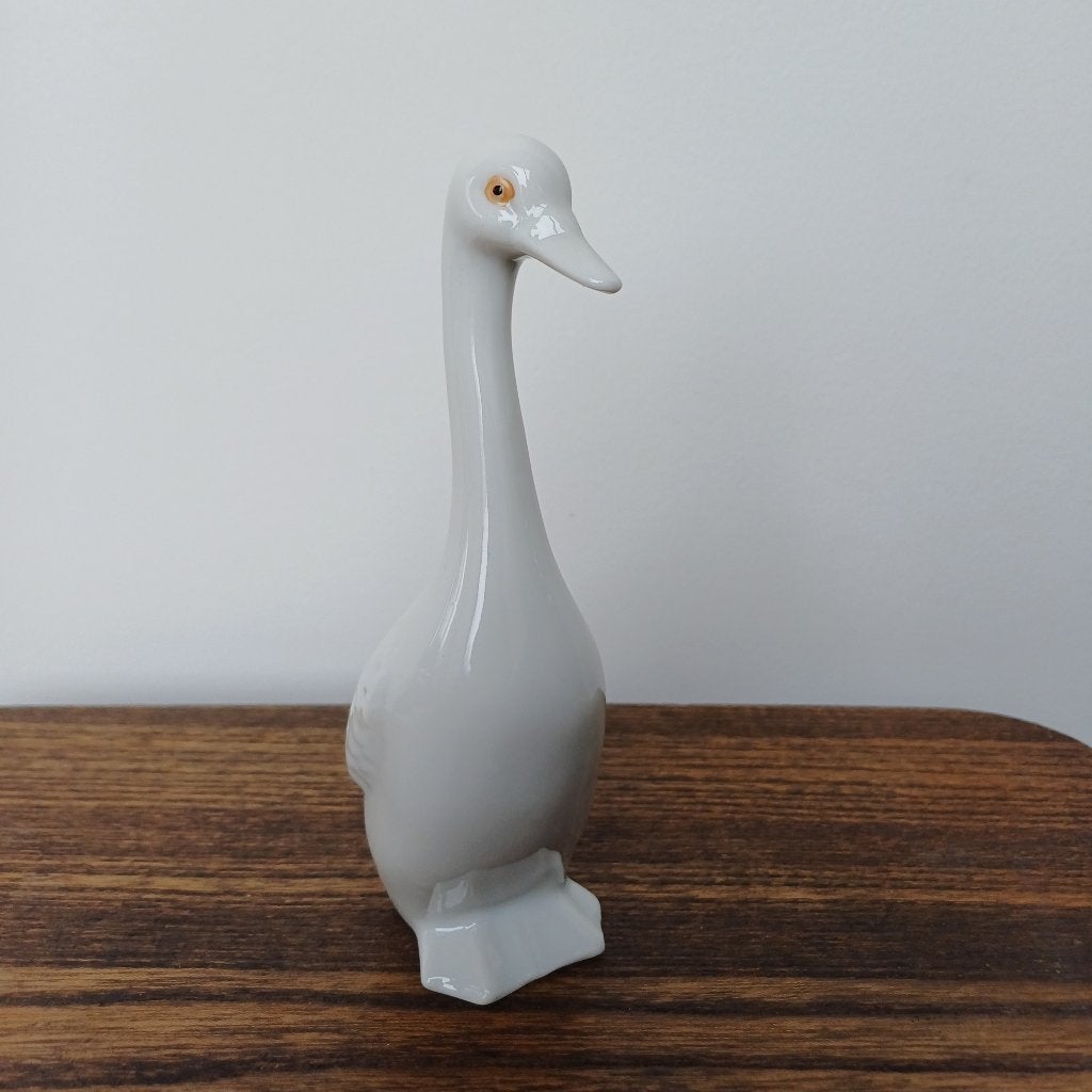 Beeldje staande gans, Ophalen of Verzenden, Zo goed als nieuw, Dier