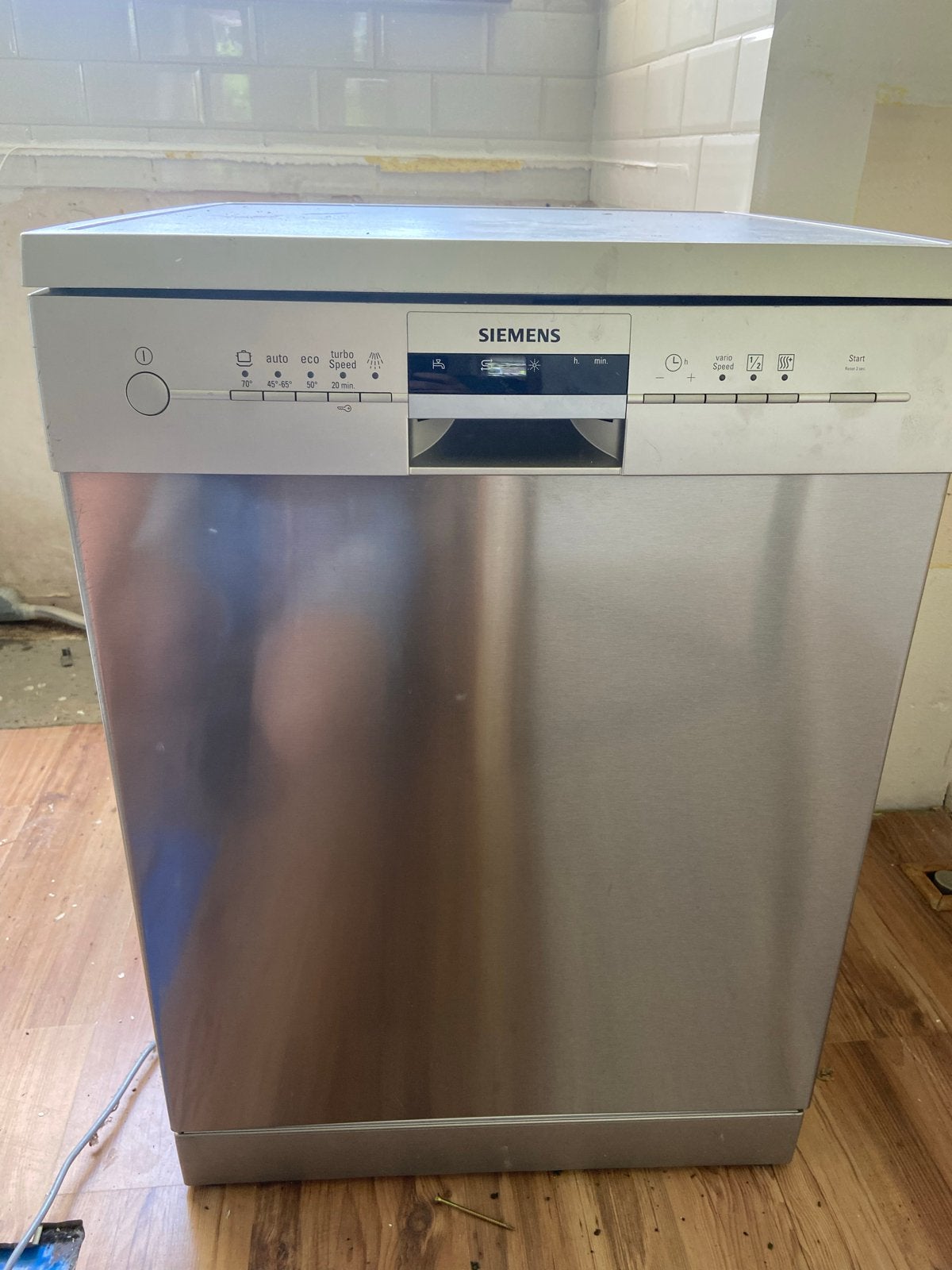 Siemens SN25M842EU Vrijstaande Vaatwasser ZSM OPHALEN, Ophalen, Gebruikt, 60 cm of meer, Eco programma
