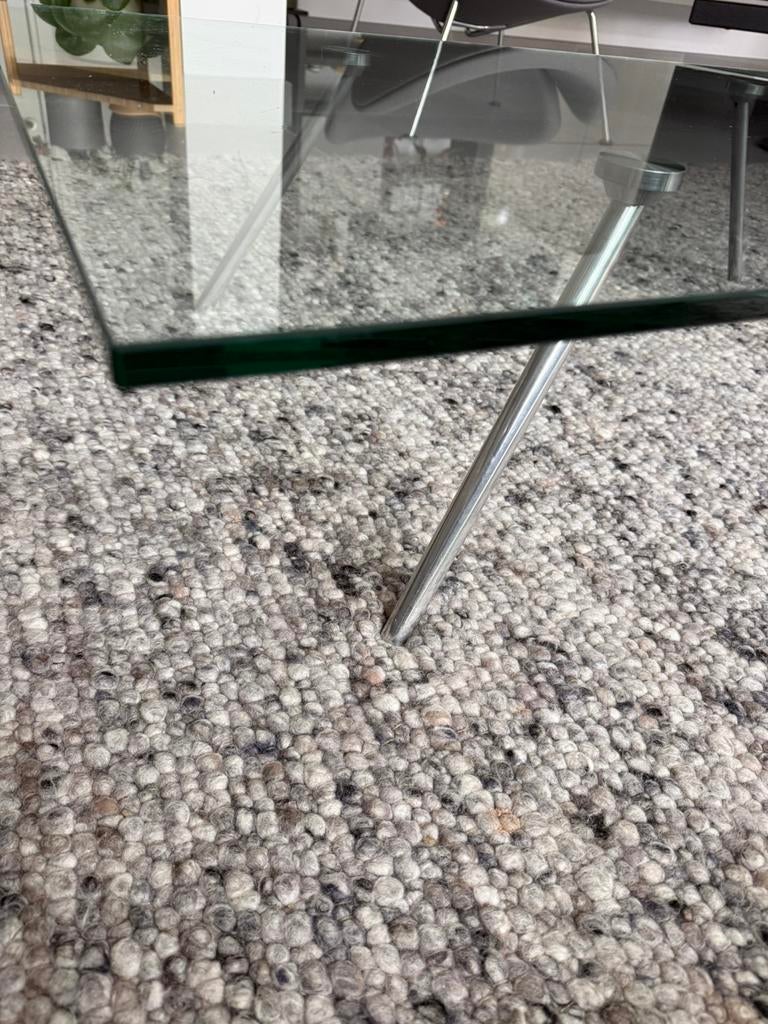 Maupertuus salontafel glas 120 x 80, Ophalen, 100 tot 150 cm, 50 tot 100 cm, Minder dan 50 cm