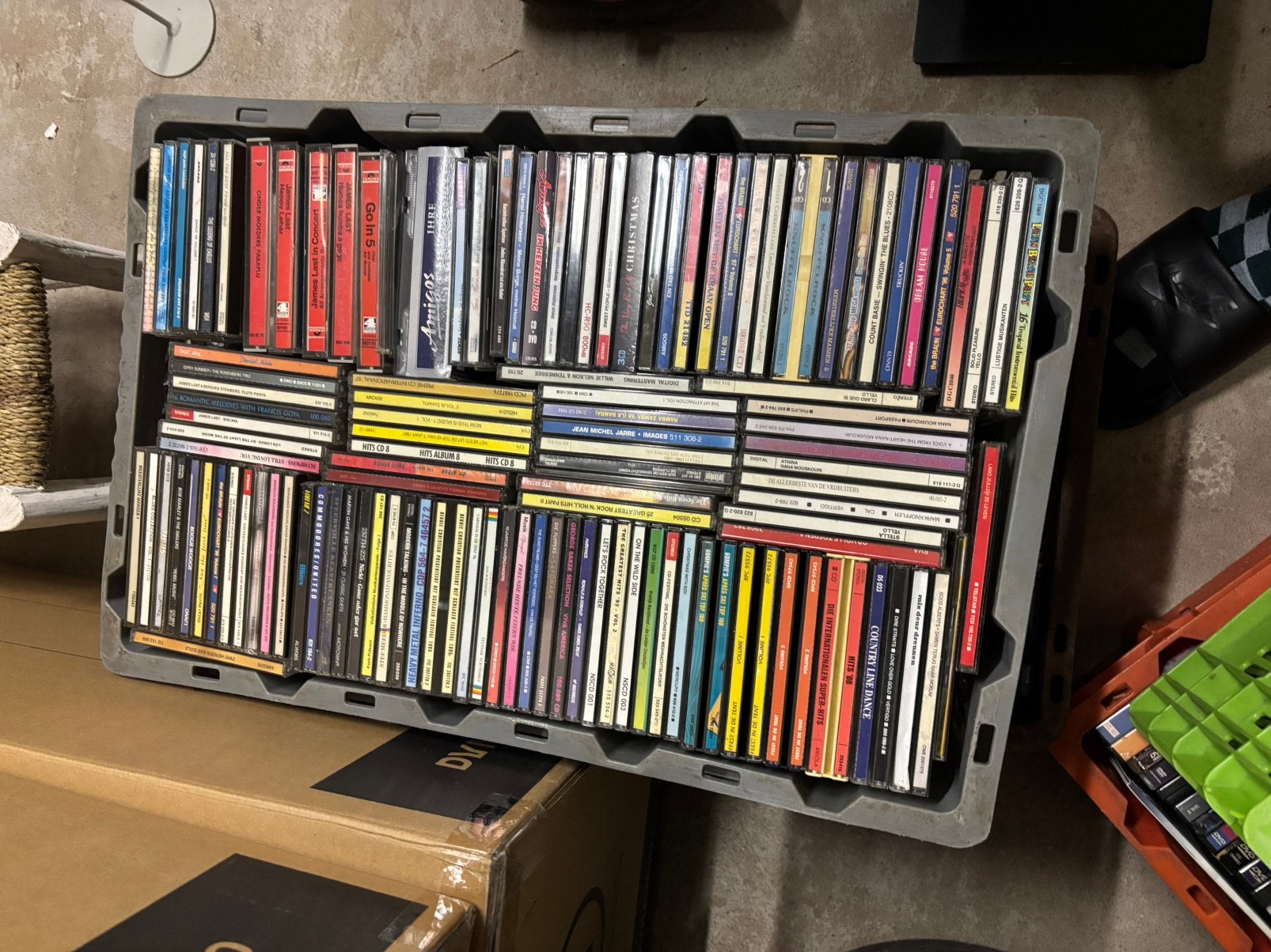 Cds en platen in 1x ophalen, Ophalen, Zo goed als nieuw