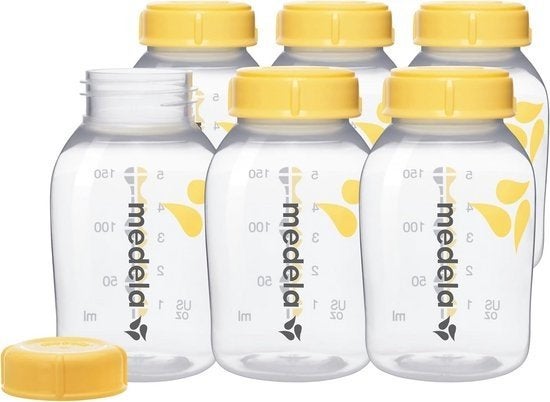 Medela Opslagfles moedermelkflesjes 5 flessen 150ml, Kinderen en Baby's, Ophalen of Verzenden, Overige typen