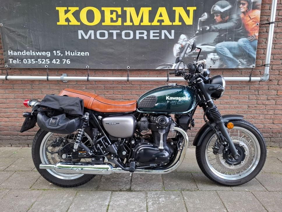 KAWASAKI W800 ABS (2020) eerste eigenaar NL motor W800  A2, Motoren, 2 cilinders, Motorrijbewijs A, Bedrijf, Onbekend