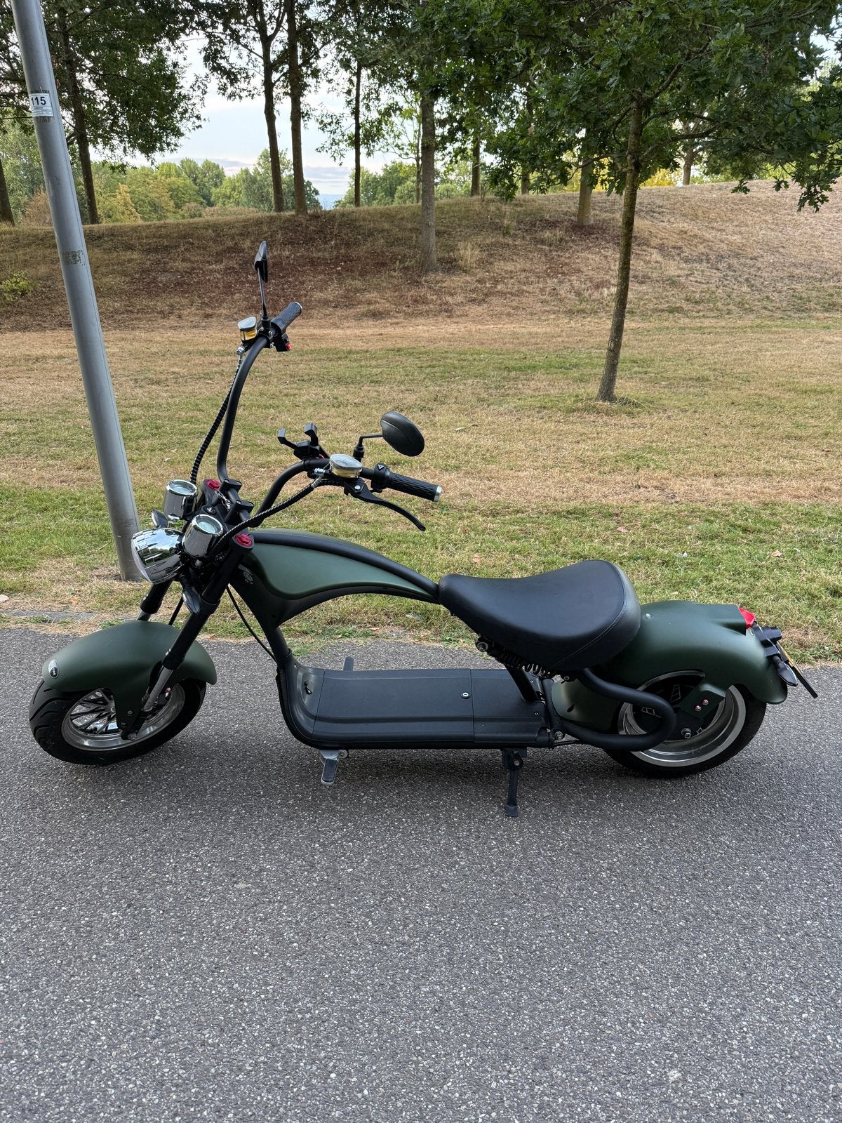 Elektrische scooter city coco chopper stijl, Ophalen, Zo goed als nieuw, Elektrisch, Overige merken