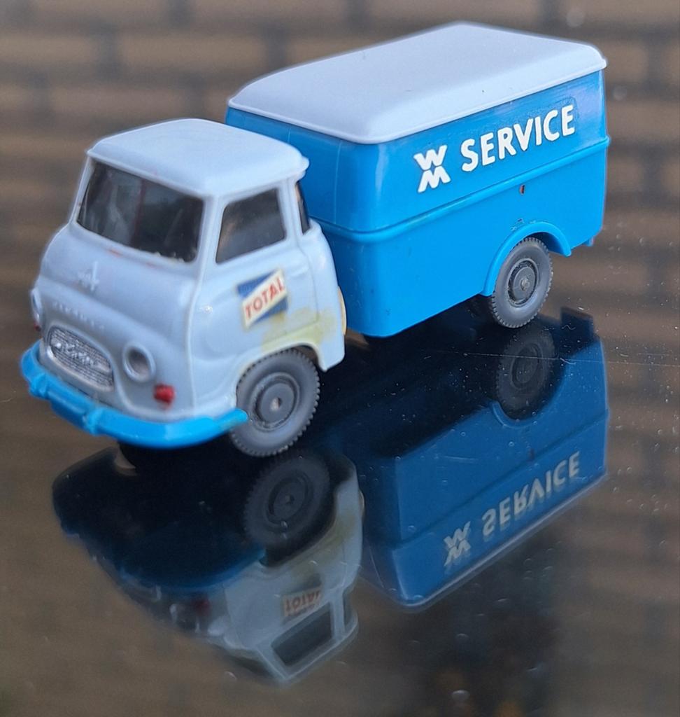 Wiking  Hanomag service truck, Ophalen of Verzenden, Zo goed als nieuw, Bus of Vrachtwagen, Wiking