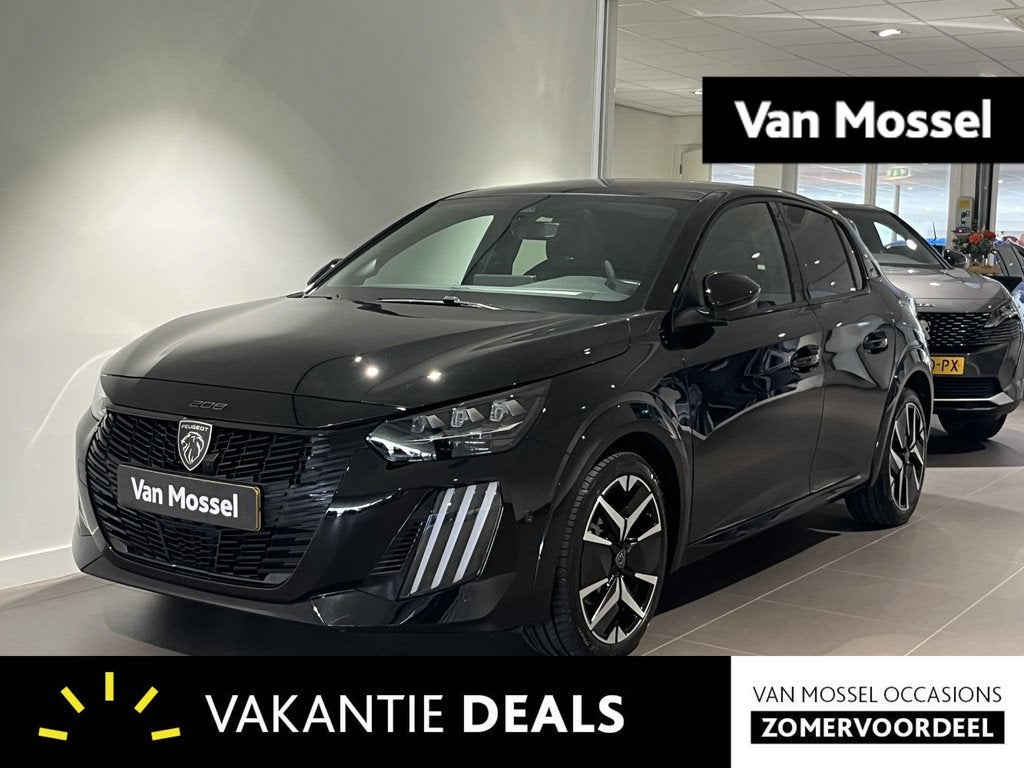 Peugeot 208 1.2 Hybrid 136 e-DCS6 GT AUTOMAAT | Navigatie |, Auto's, Peugeot, 1203 kg, Euro 6, 1199 cc, Zwart