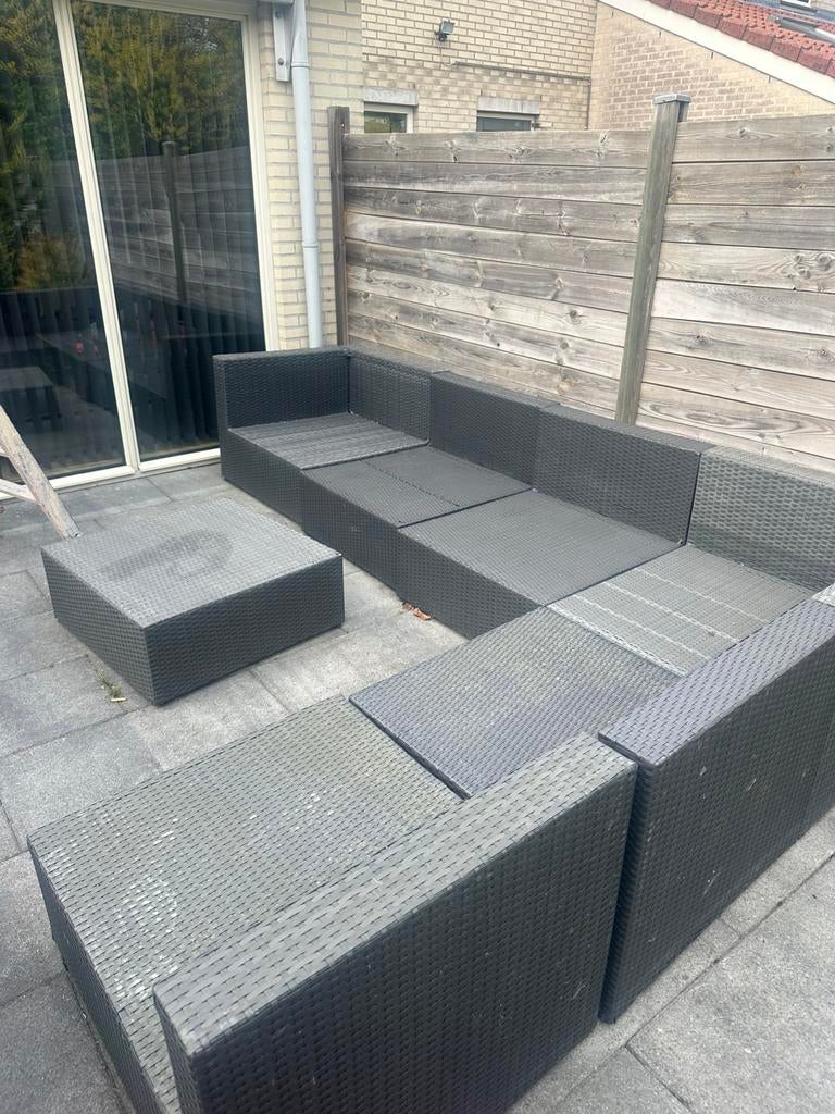 Loungeset, Ophalen, Kunststof, Gebruikt, Loungeset