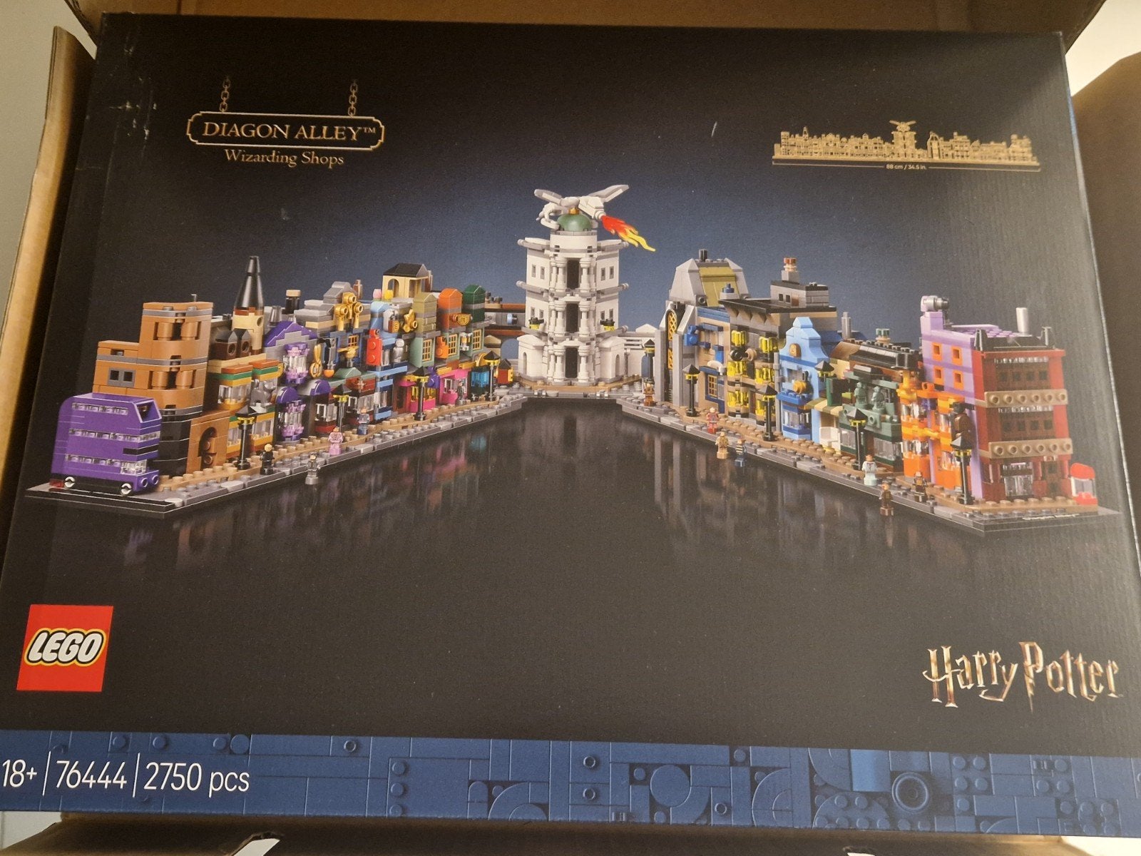 Lego Harry Potter Diagon Alley 76444 - Nieuw in doos, Lego, Ophalen of Verzenden, Complete set, Ongeopend/sealed