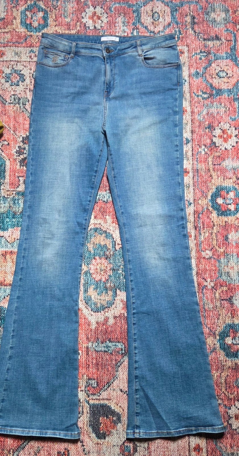 By-Bar Maxime Denim Pant flared jeans maat XL, Blauw, Overige jeansmaten, Ophalen of Verzenden, By-Bar