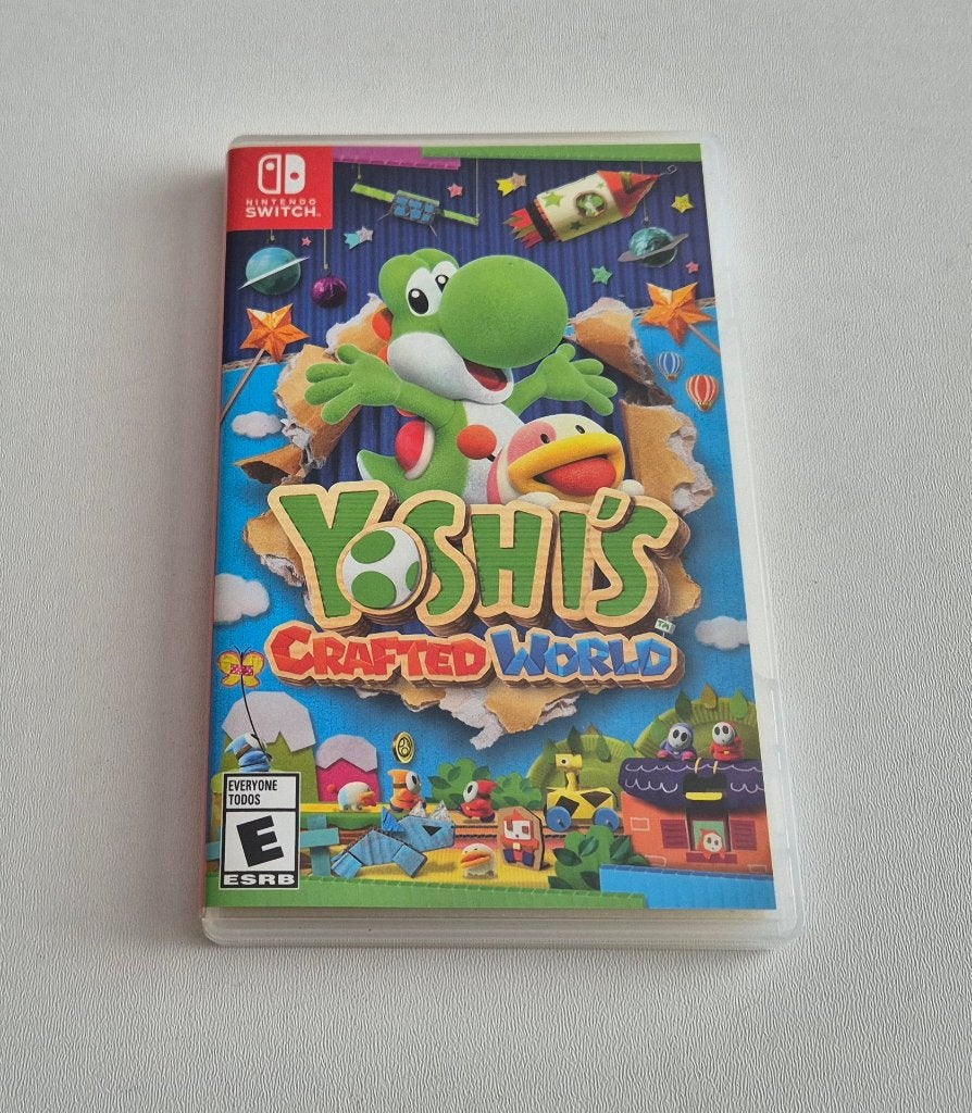 Yoshi's Crafted World Nintendo Switch Hoesje, Spelcomputers en Games, Games | Nintendo Switch, Gebruikt, 2 spelers, Ophalen of Verzenden