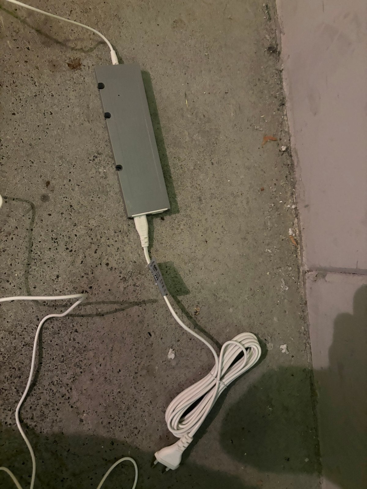 IKEA LED-verlichting met adapter, wit, 40 cm, Wit, Gebruikt, Kunststof, Modern