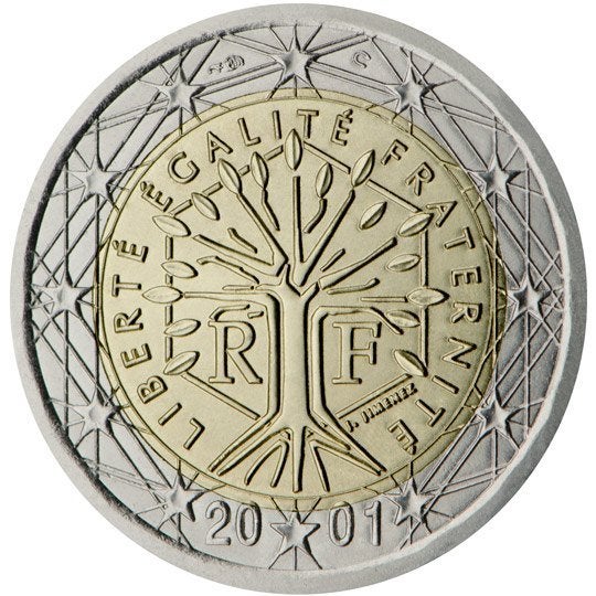 2 euromunt frankrijk, Postzegels en Munten, Munten | Europa | Euromunten, Ophalen of Verzenden, Frankrijk, 2 euro