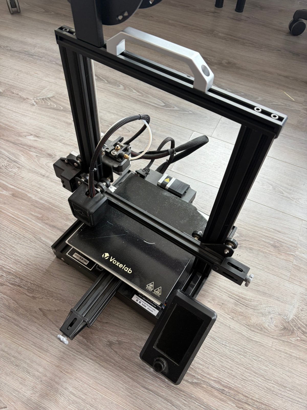 3D printer Ender - kapotte plaat en geen stroomkabel, Ophalen, Gebruikt