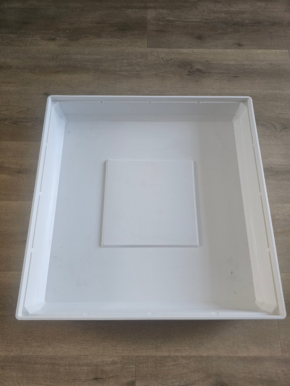 Lekbak voor wasmachine of droger 70x70x10cm, Ophalen, Zo goed als nieuw