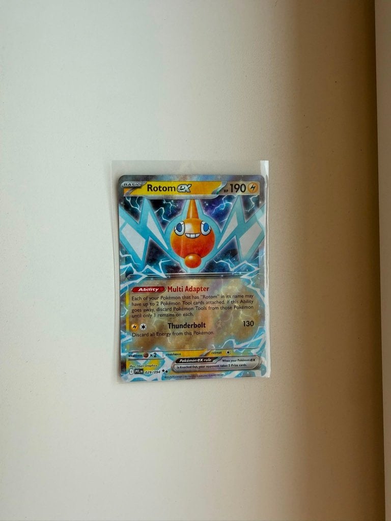 Rotom EX 029 Phantasmal Flames, Ophalen of Verzenden, Nieuw, Losse kaart, Foil