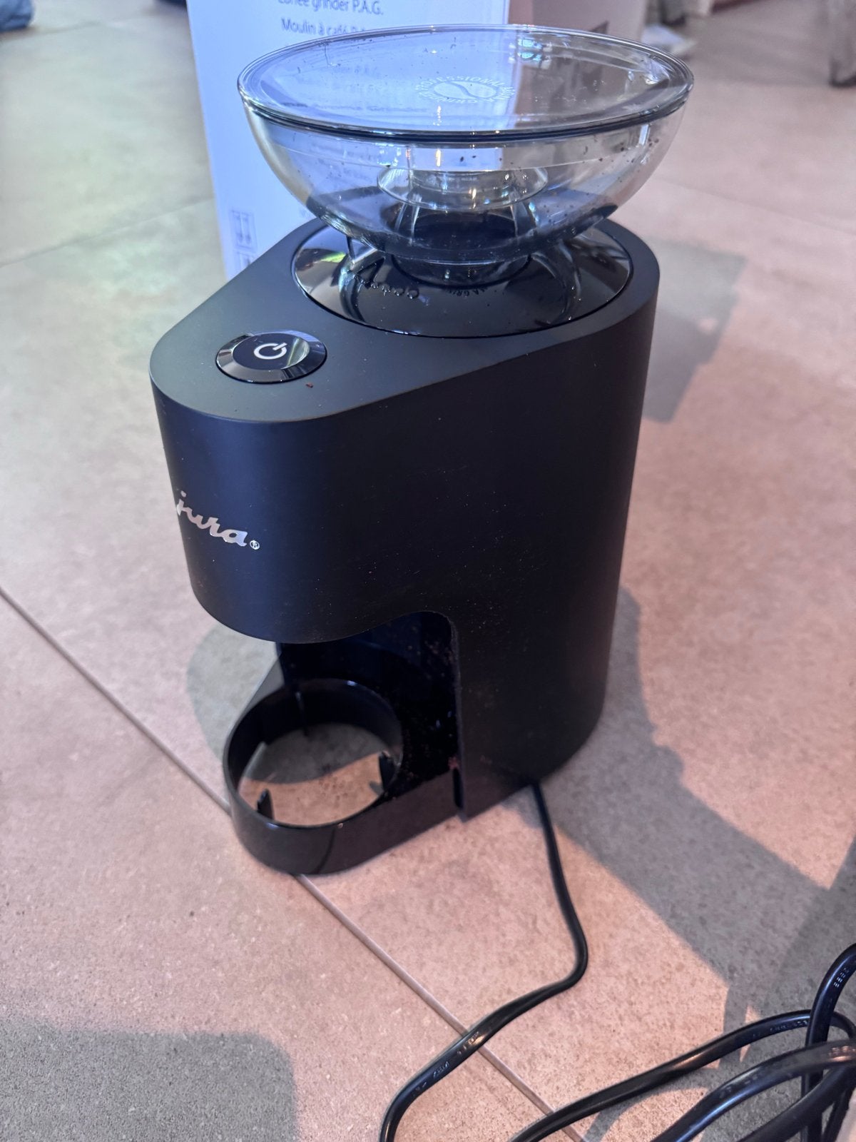 Jura P.A.G. Professional Aroma Grinder Koffiemolen, Overige modellen, 10 kopjes of meer, Zo goed als nieuw, Koffiebonen