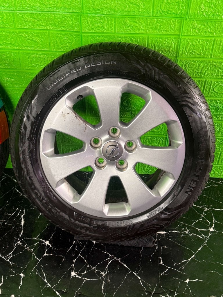 Originele Opel Insignia velgen 17" 5x120 All-season Vauxhall, Niet ingevuld, Gebruikt, 255 mm, Banden en Velgen