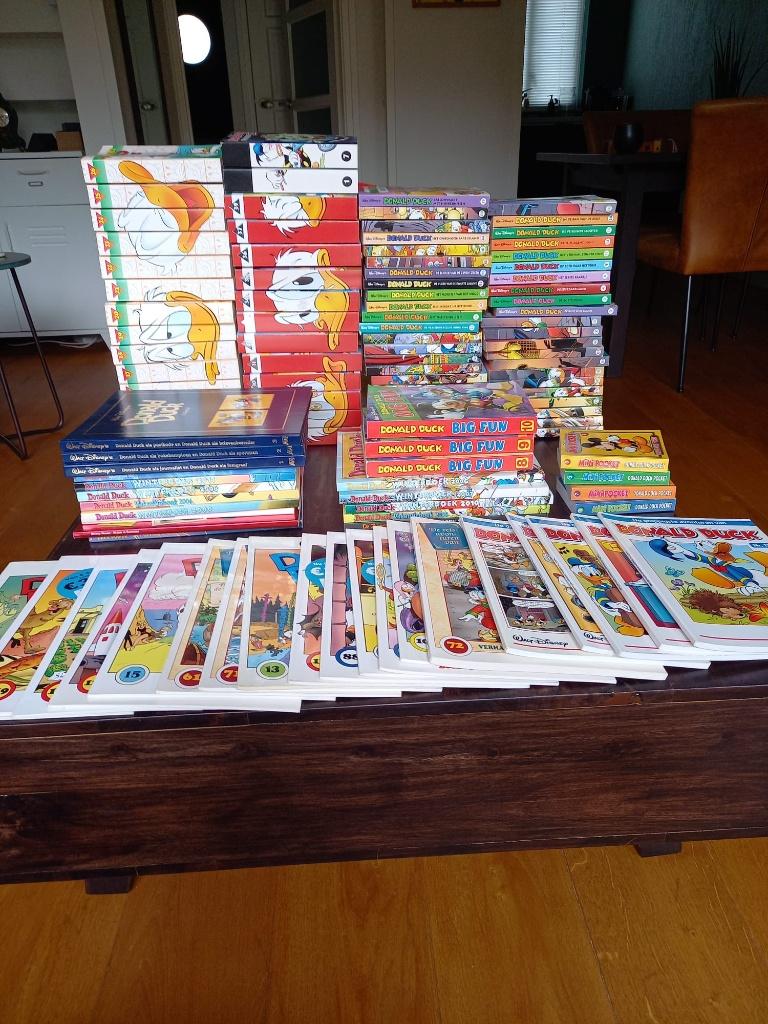 Donald Duck strips, Walt Disney, Europa, Meerdere comics, Ophalen