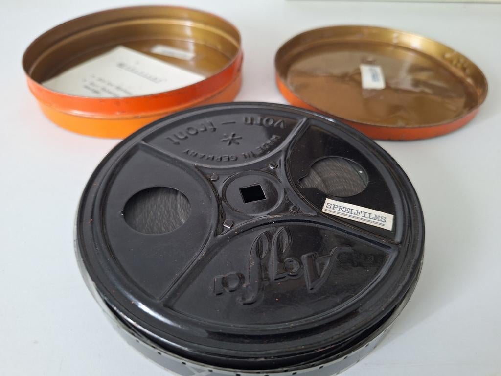16mm Duitse speelfilms op reel in blik, Ophalen of Verzenden, 16mm film