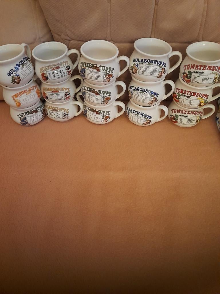 Soepkommen 15 stuks, Ophalen of Verzenden