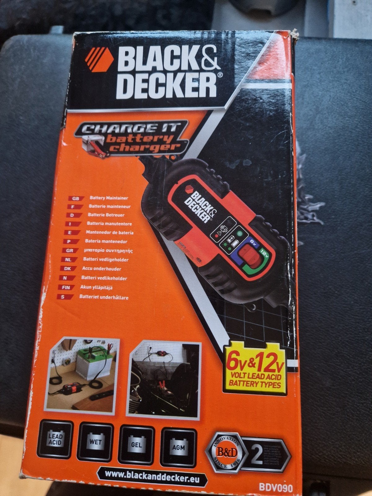 Accu Lader (Multi) Black&Decker, Auto-onderdelen, Ophalen, Gebruikt