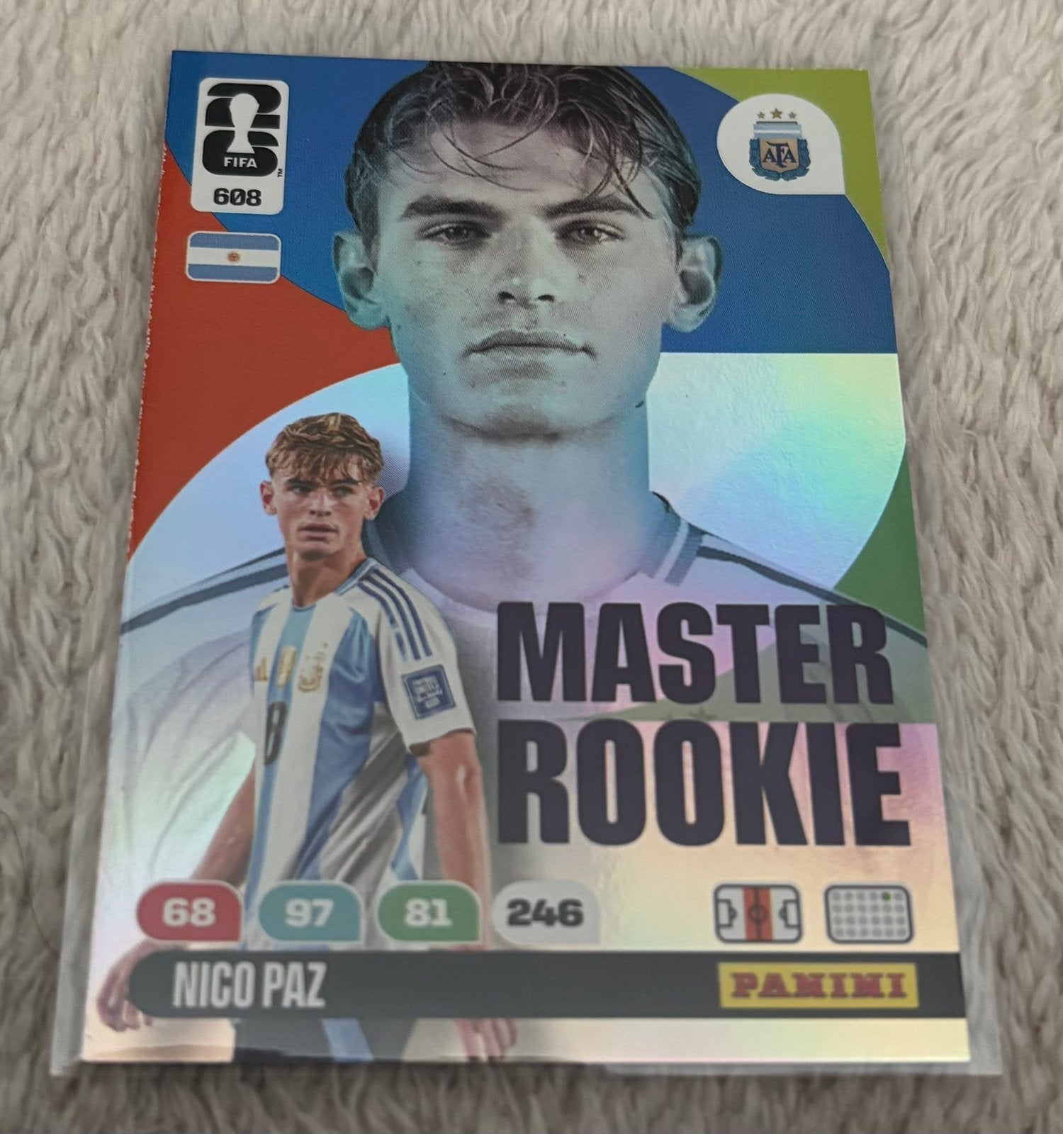 FIFA World Cup 2026 Adrenalyn XL Master Rookie: #608, Ophalen of Verzenden, Nieuw, Plaatje