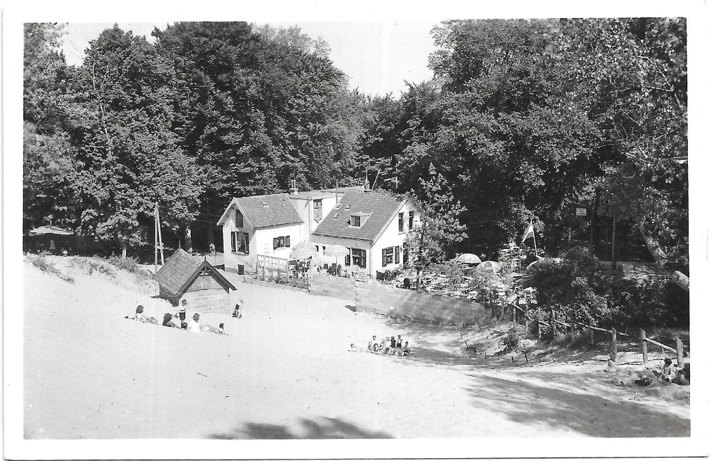 AK Overveen - "Kraantje Lek", gezicht vanaf de "Blinkert", Ophalen of Verzenden, 1940 tot 1960, Gelopen, Noord-Holland