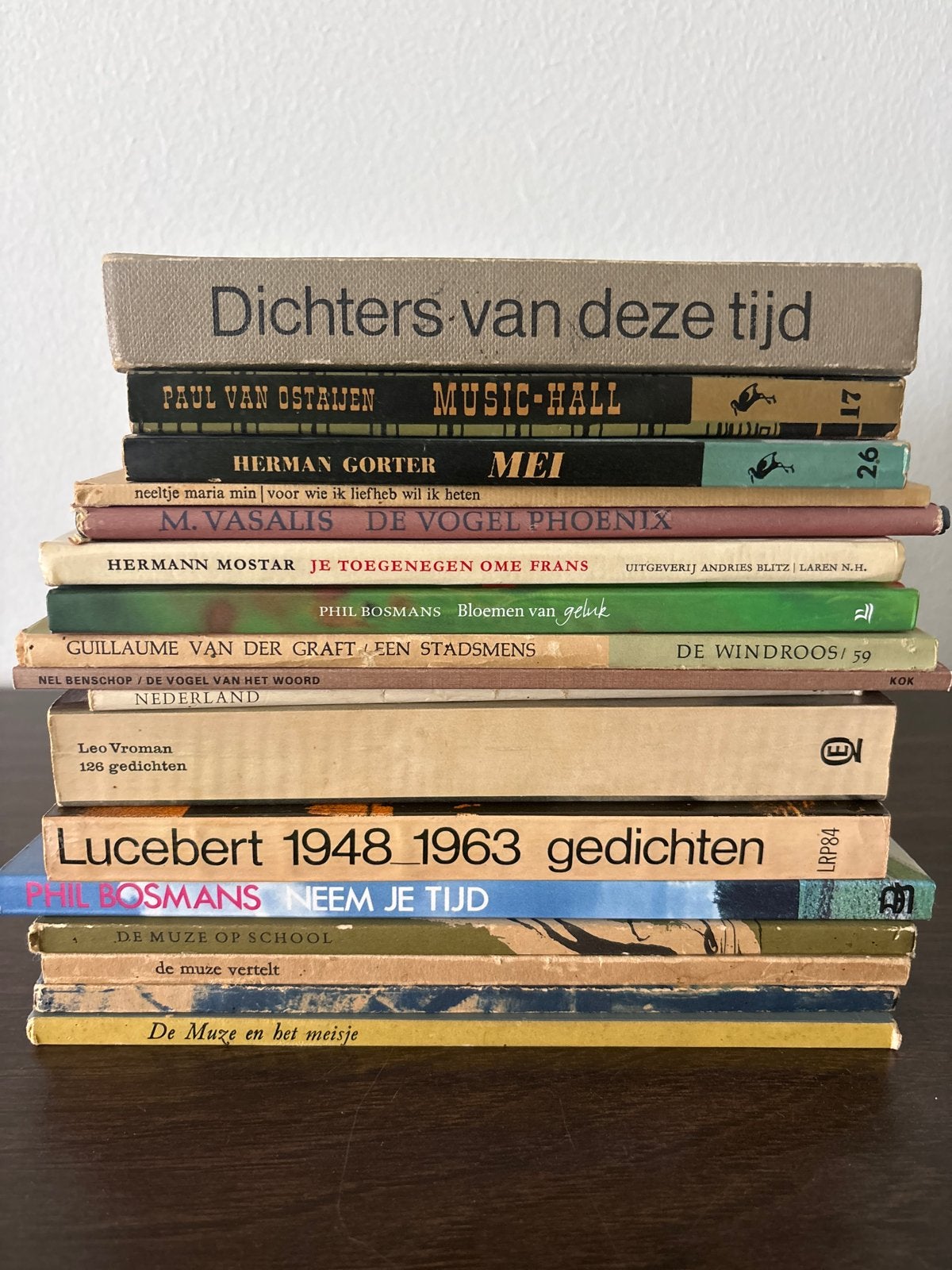 Collectie Poëziebundels - Diverse Auteurs, Boeken, Ophalen of Verzenden, Gelezen, Meerdere auteurs