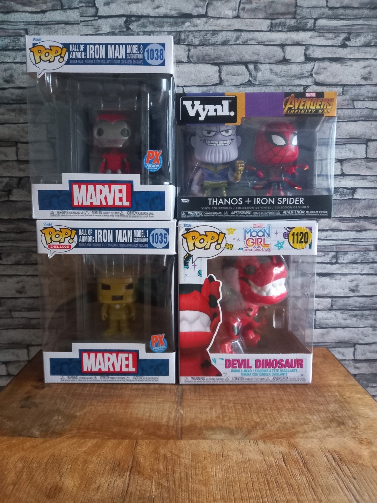 Funko pop Marvel, Ophalen of Verzenden, Zo goed als nieuw