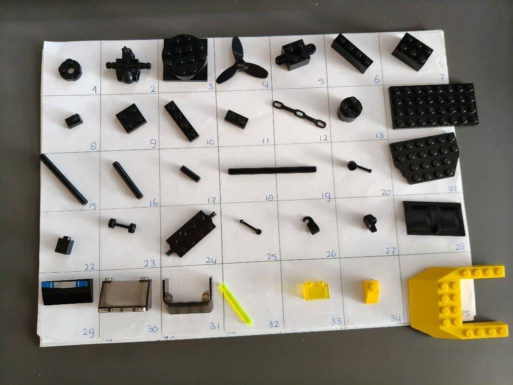 Diverse lego onderdelen / kleuren(zie foto's) deel 1, Ophalen of Verzenden, Gebruikt