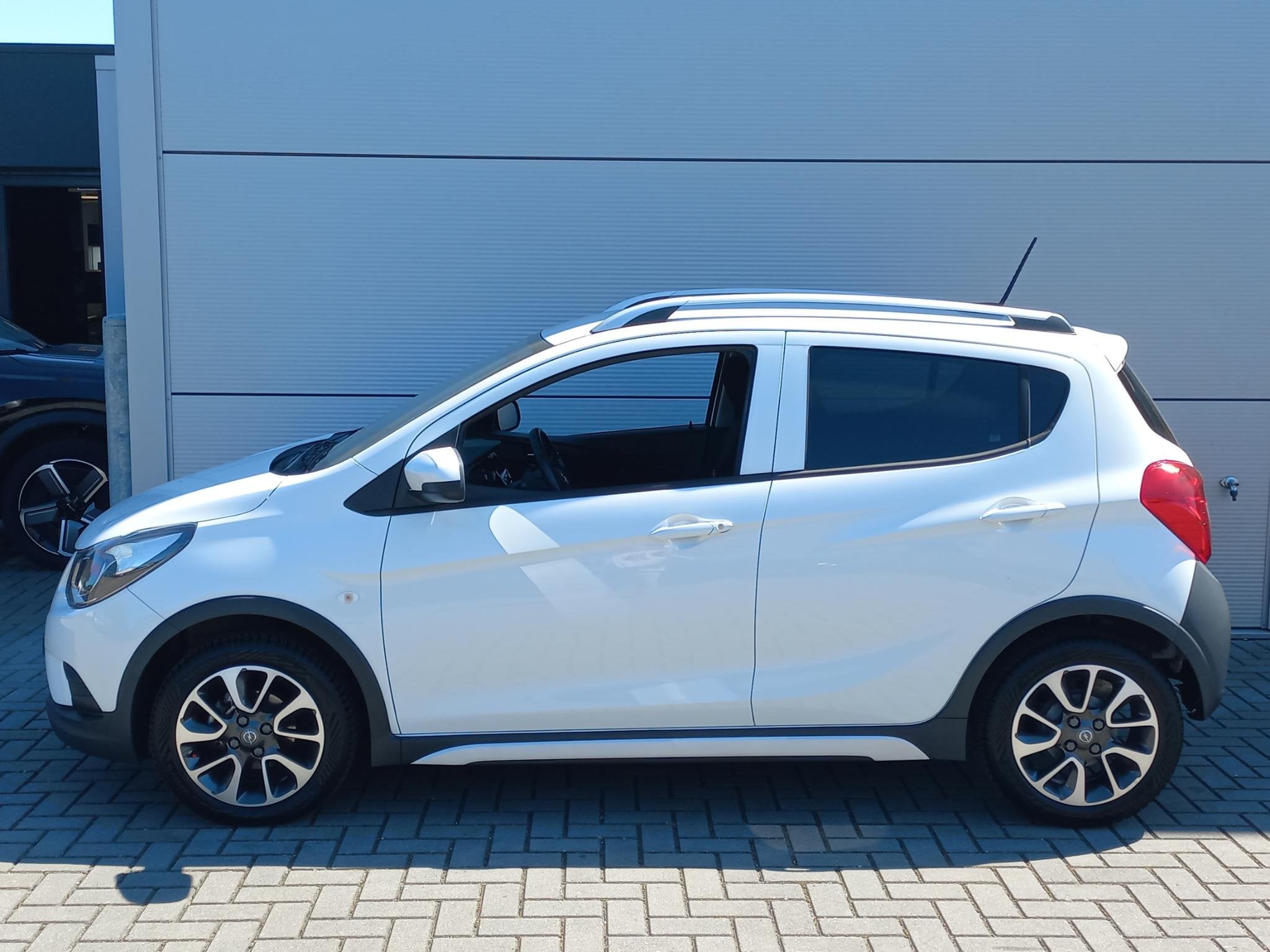 Opel KARL 1.0 75pk Rocks Online Edition | Airconditioning |, Auto's, Voorwielaandrijving, 839 kg, Stof, Gebruikt
