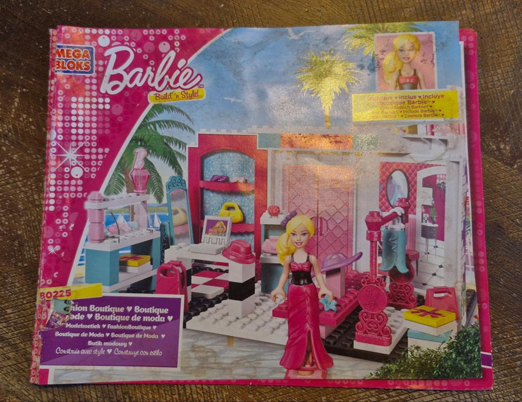 Mega Bloks Barbie Fashion Boutique 80225, Kinderen en Baby's, Speelgoed | Bouwstenen, Ophalen of Verzenden, Zo goed als nieuw