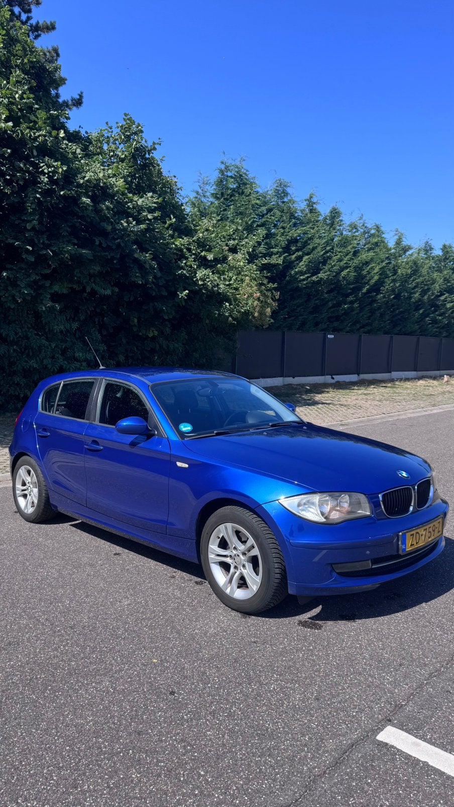 BMW 1-Serie 1.6 116I 5DR 2008 Blauw, Auto's, 1-Serie, Achterwielaandrijving, 1599 cc, 4 cilinders