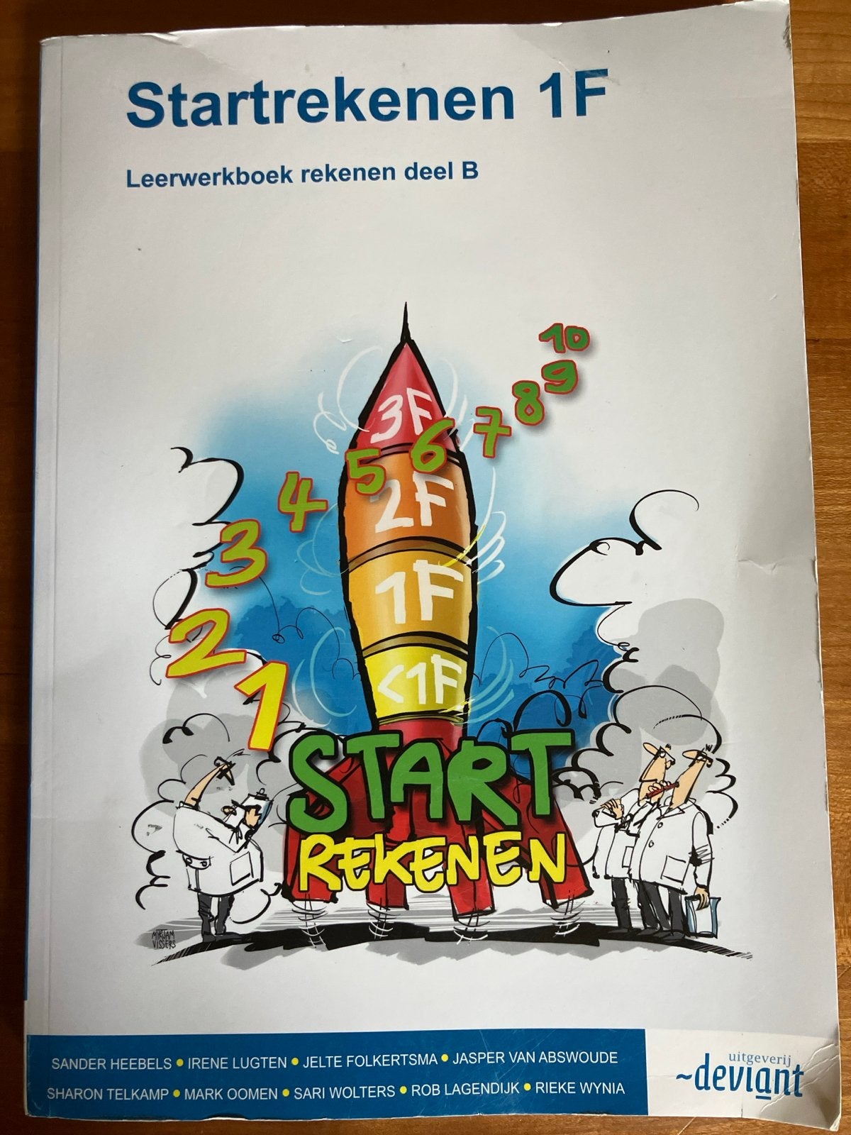 Werkboek Startrekenen 1F deel B, Boeken, Ophalen of Verzenden, Zo goed als nieuw, Overige niveaus, Overige vakken