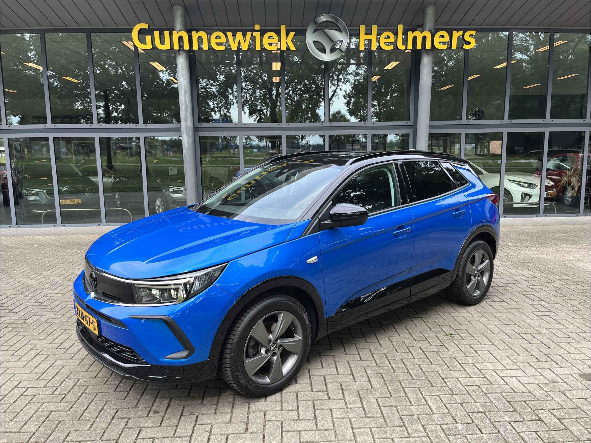 Opel Grandland 1.2 Turbo GS Line | CAM 360° | CARPLAY | CRU, Auto's, 15 km/l, Gebruikt, Euro 6, 1199 cc
