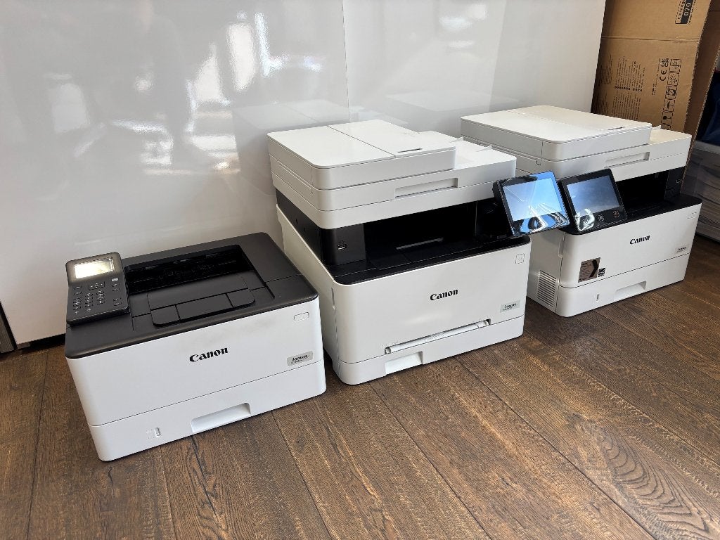 3x Canon Printers: LBP243dw, MF655Cdw, MF421dw, Computers en Software, Ophalen, Gebruikt, Canon, Printer