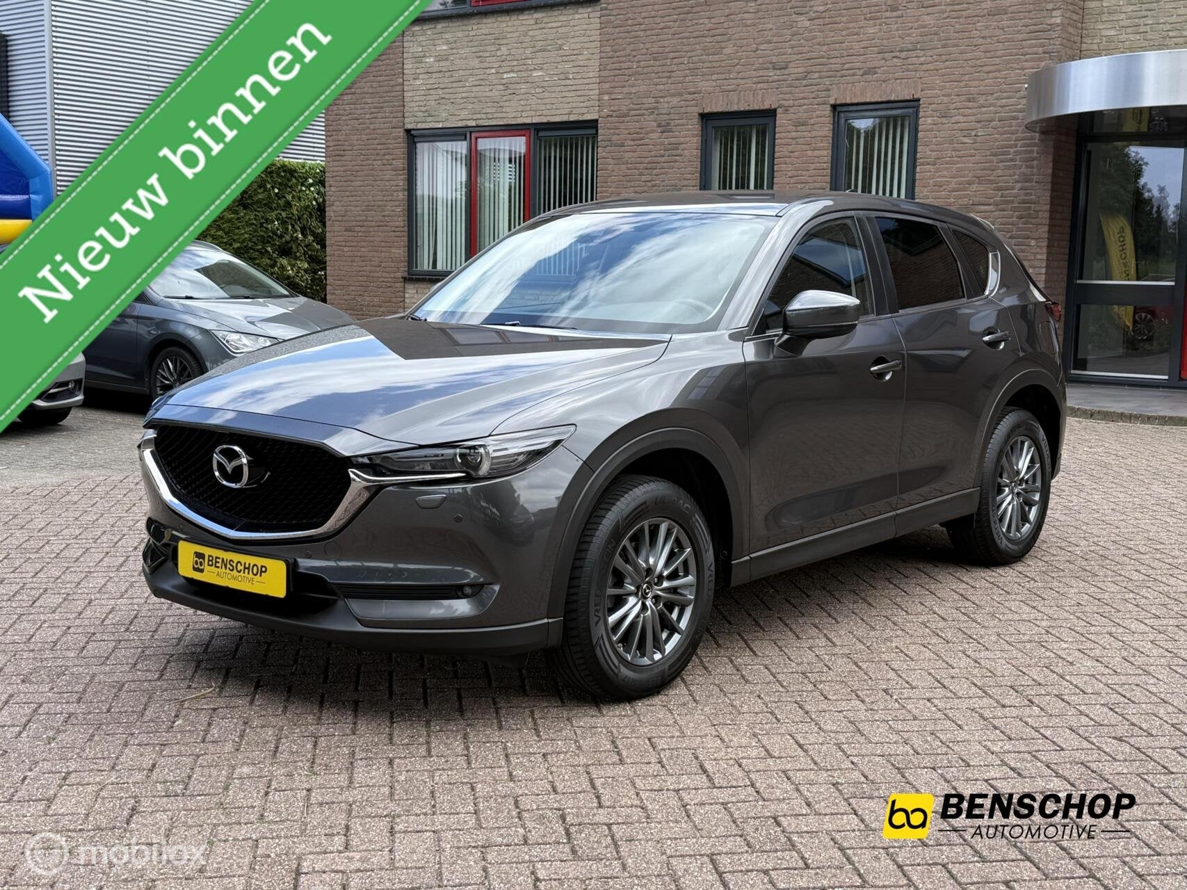 Mazda CX-5 2.0 SkyActiv-G 160 pk AWD Navi Camera 17 inch Tre, Auto's, Mazda, Automaat, 1998 cc, Zwart, 4 cilinders
