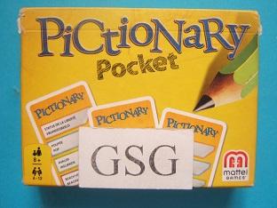 Pictionary pocket nr. BC4472-01, Ophalen, Nieuw