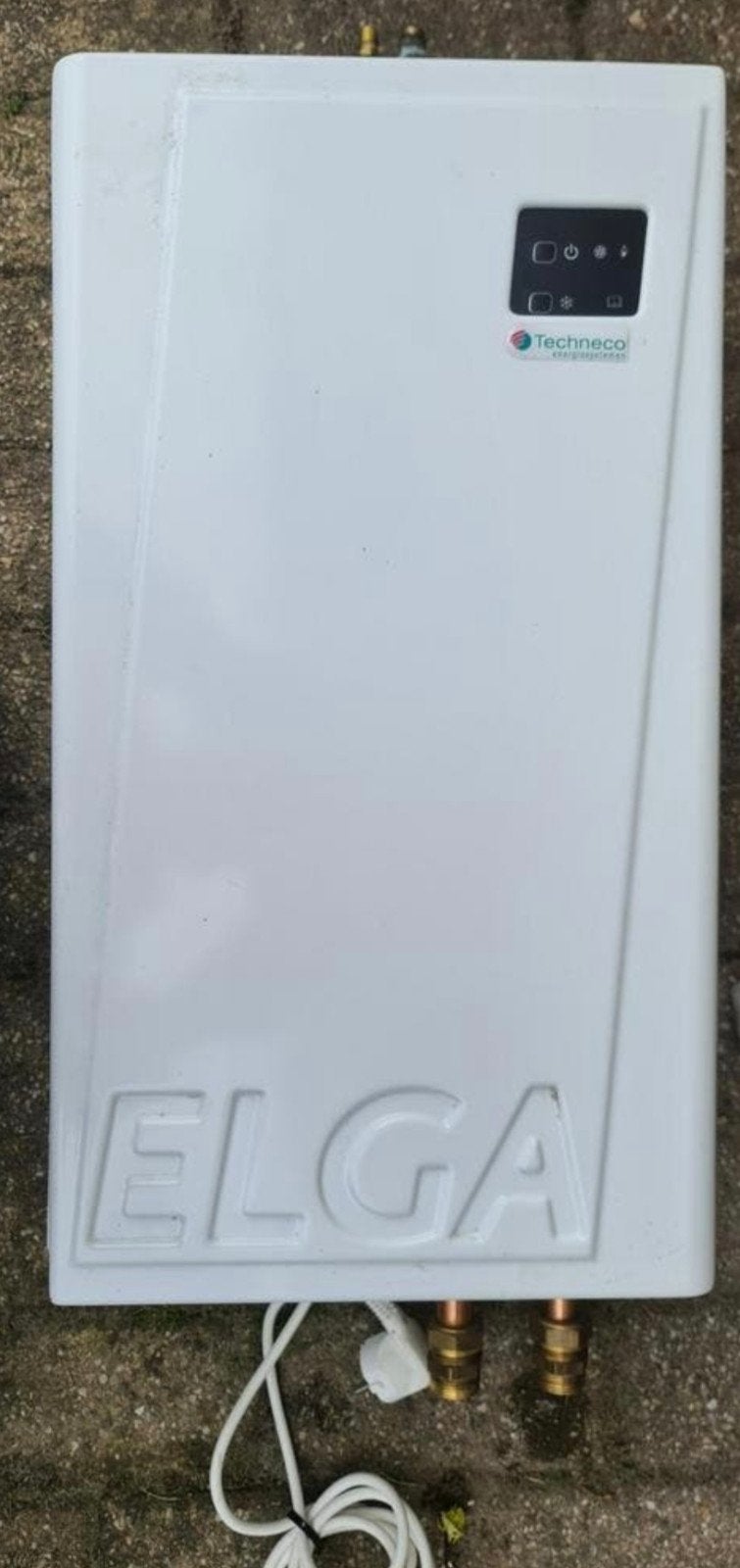 Elga warmtepomp, Ophalen, Verwarmen