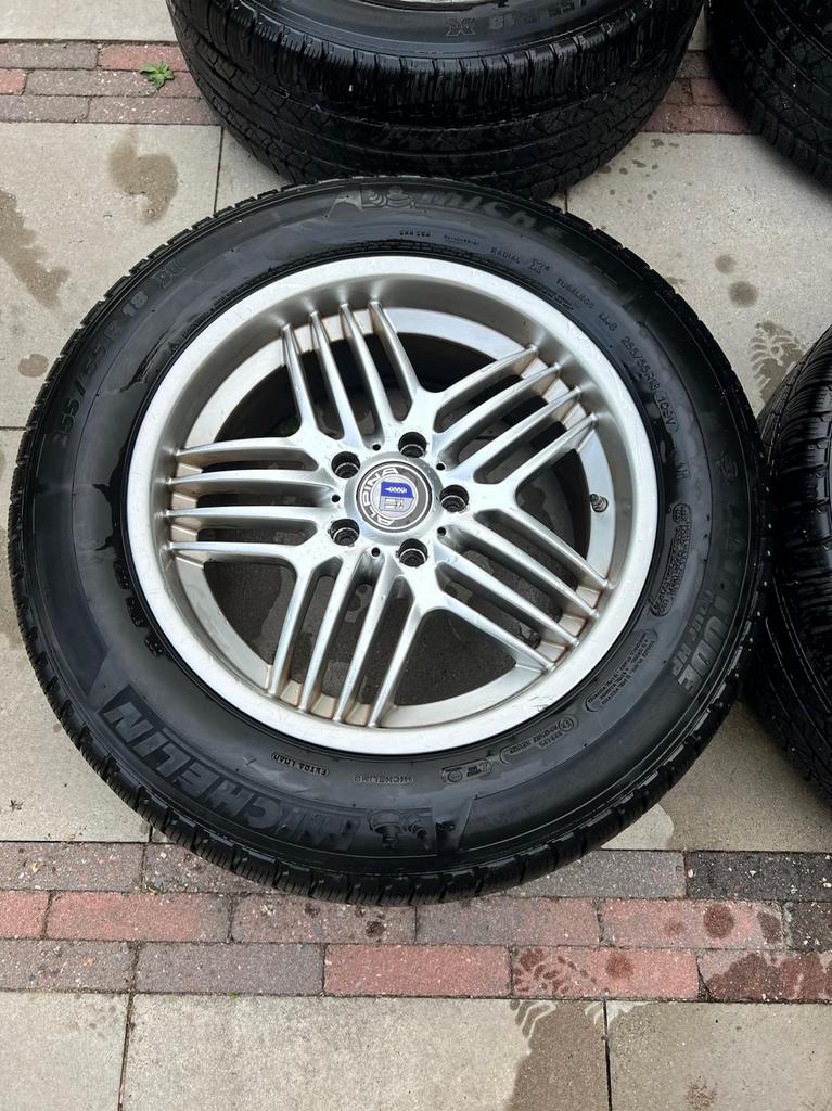 18 inch Alpina velgen met prima banden, Auto-onderdelen, Banden en Velgen, 18 inch, 255 mm, Ophalen of Verzenden, Zomerbanden