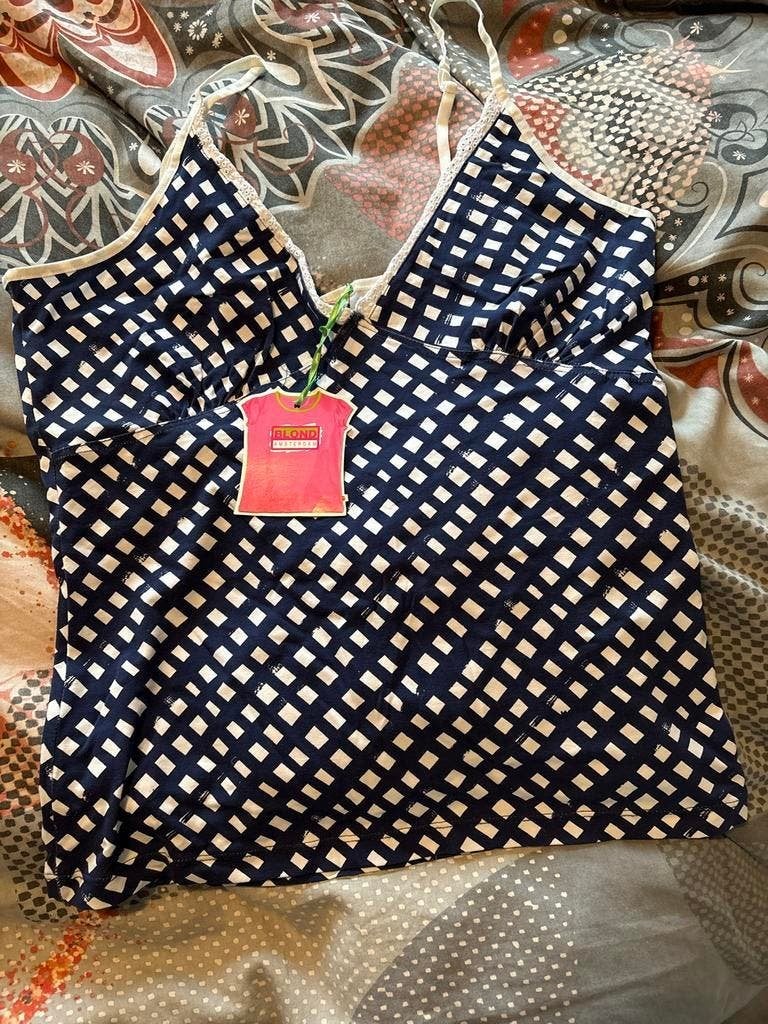 Nieuw Blond Amsterdam Topje met Ruitjespatroon, Kleding | Dames, Maat 38/40 (M), Blauw, Nieuw, Ophalen of Verzenden
