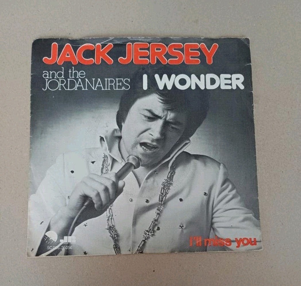 Jack Jersey  - I Wonder, Beschermende buitenhoes, Ophalen of Verzenden, Gebruikt, Pop