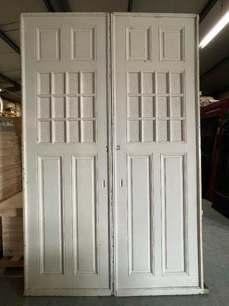 Set hoge schuifdeuren 261x166 cm., Ophalen