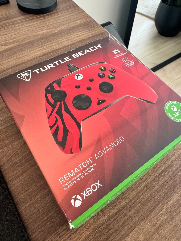 Xbox Controller Turtle Beach Rematch Advanced Spirit Red, Ophalen of Verzenden, Zo goed als nieuw, Controller, Xbox Series X