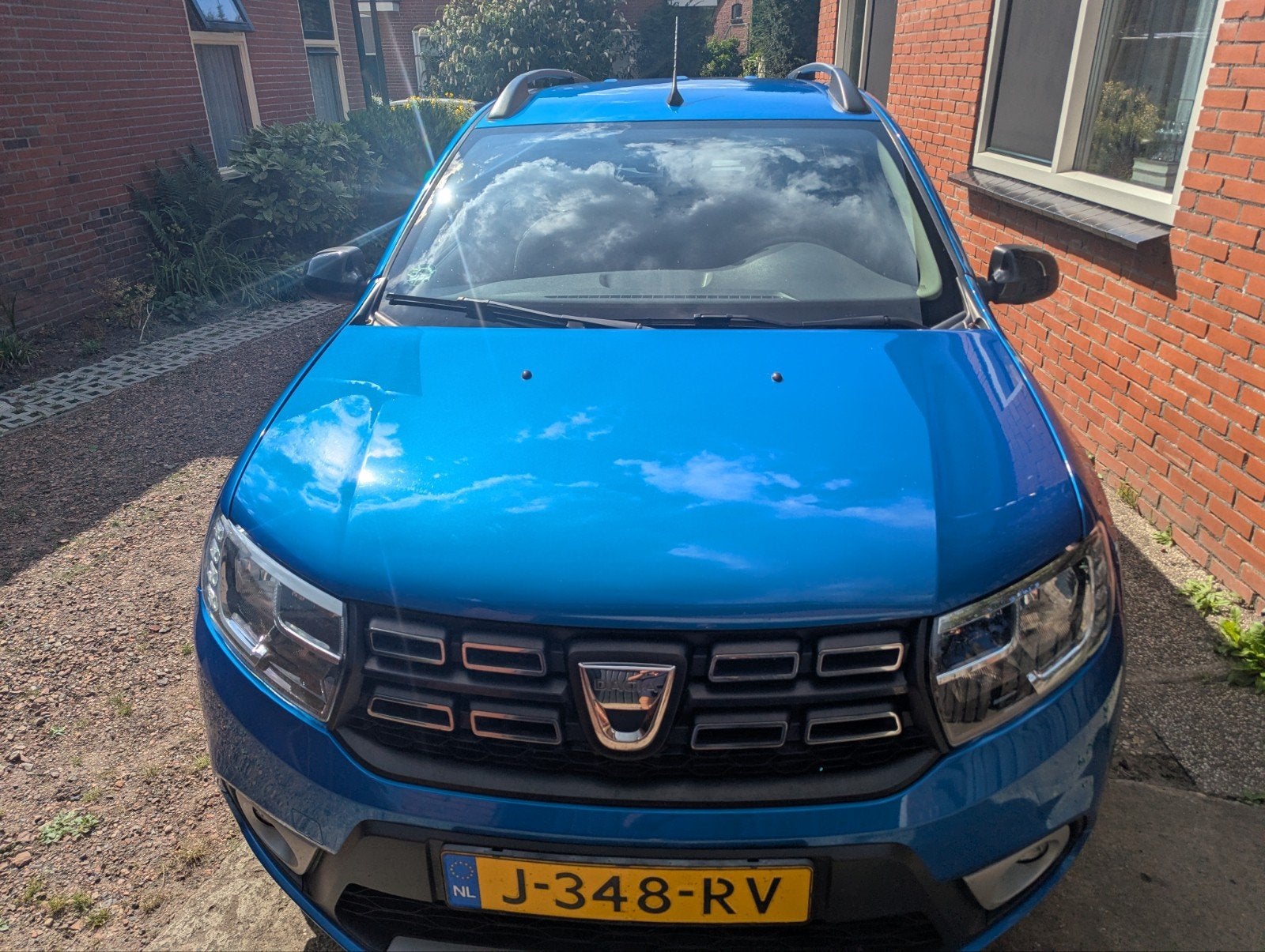 Dacia Logan MCV 1.0 TCe 100pk Bi-fuel 2020 Blauw, Auto's, 1141 kg, 40 €/maand, Blauw, 1110 kg